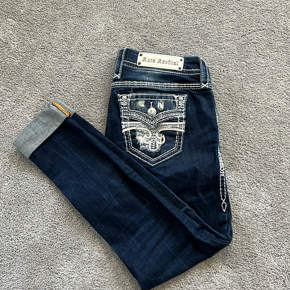 Women’s Rock Revival Skinny Jeans